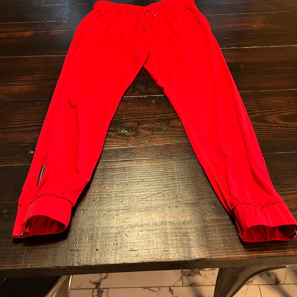 Red Size Medium Zyia Active Everywhere joggers